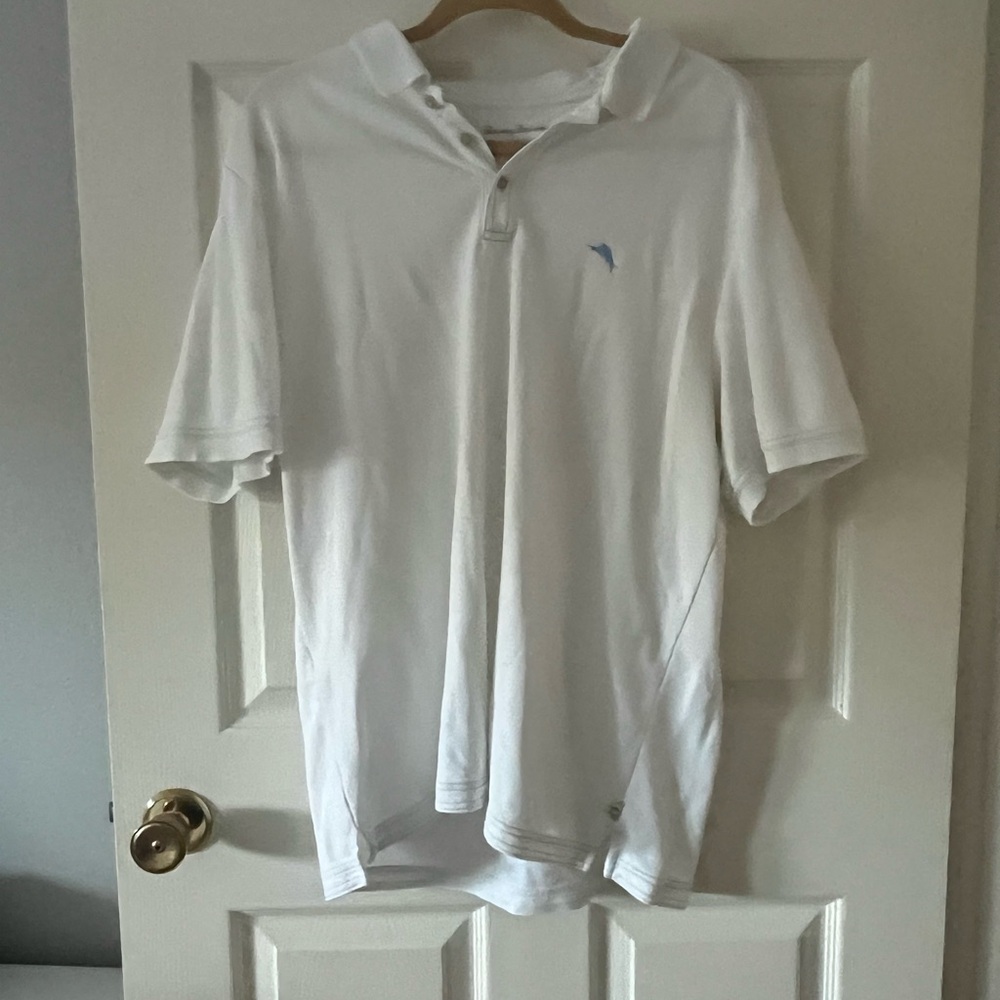 Tommy Bahama White Polo Shirt